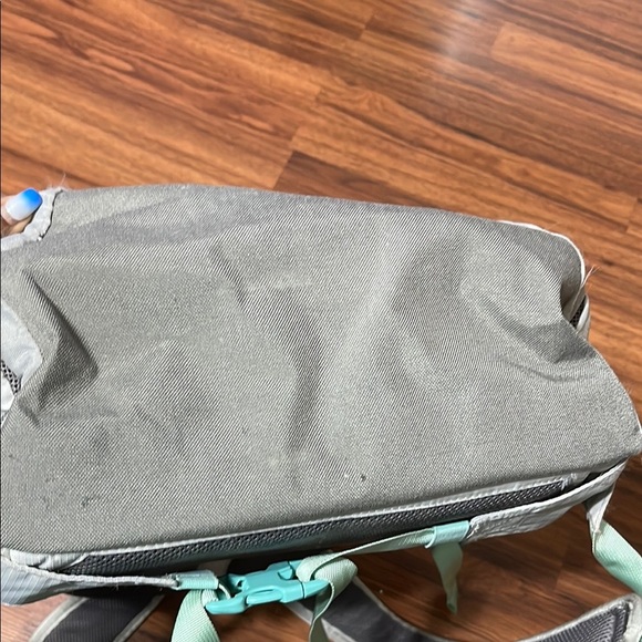 L.L. Bean Gray and Mint Backpack - Picture 4 of 8